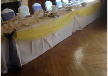Top Table Swagging