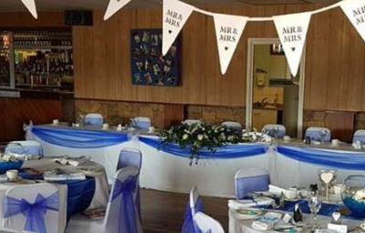 Social Club Wedding Breakfast Set Up