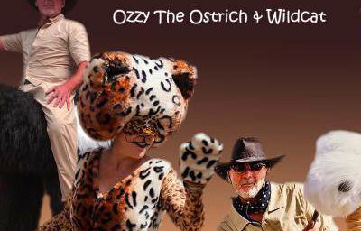 Safari - Ozzy The Ostrich & Wildcat