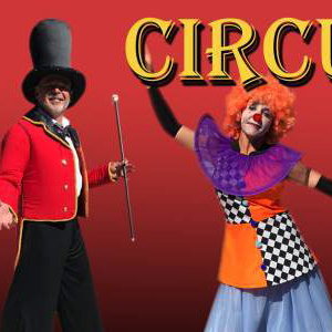 Circus - The Ring Master, Crazy Clown & Wildcat