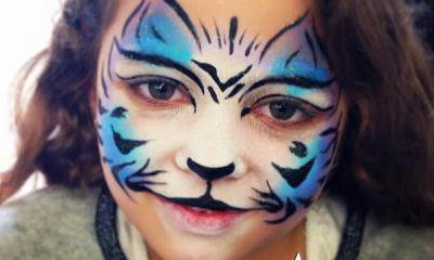 Aurora Face and Body Art