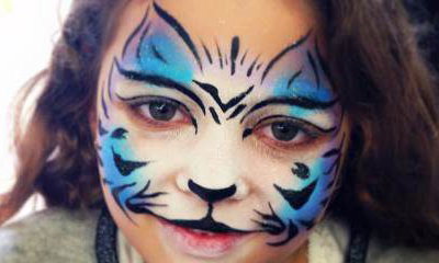 Aurora Face and Body Art