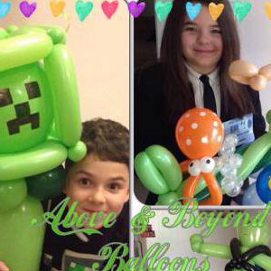 kids and balloons
