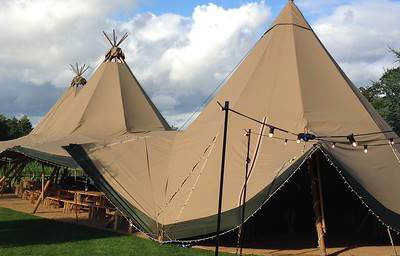 Three giant tipis 3