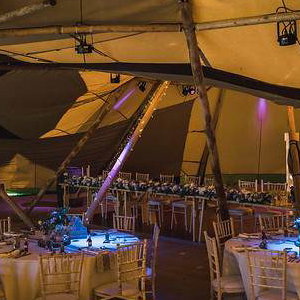 Three giant tipis 4