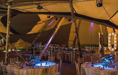 Three giant tipis 4