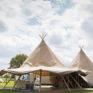 Three giant tipis 2