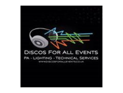 Discos for All Events logo