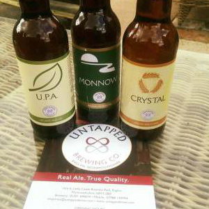 Untapped brews on offer! (Brewery based in Raglan, Newport)