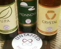 Untapped brews on offer! (Brewery based in Raglan, Newport)