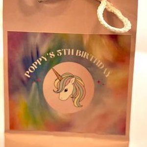 Personalised Gift Bag example