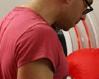 performing to russell howard