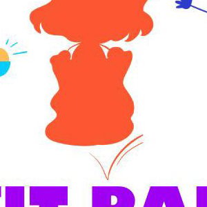 KID FIT PARTIES white logo 2022