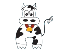 Cheeky Moo Face Painting logo