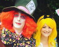 Mad hatter and alice