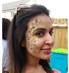 Gold flower