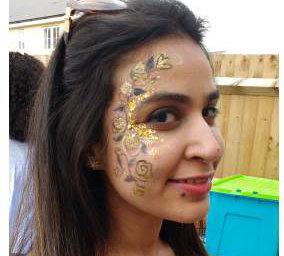 Gold flower