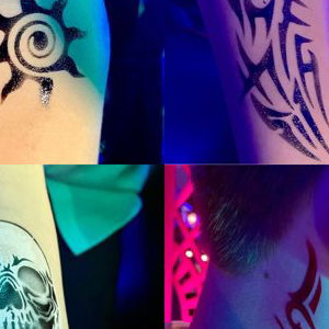 Airbrush tattoos