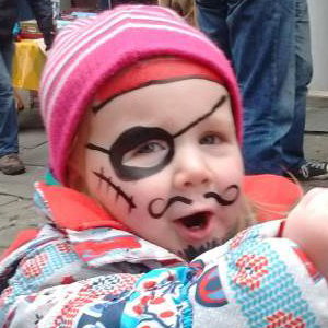 Arrrrrrrgh!  Mini Pirate - Catherine Hill Street Party