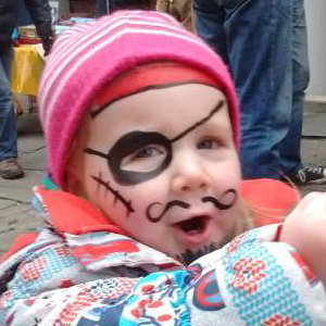 Arrrrrrrgh!  Mini Pirate - Catherine Hill Street Party