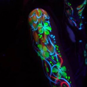 UV painting - Psytrance night - Frome