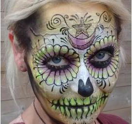 UV Sugar Skull