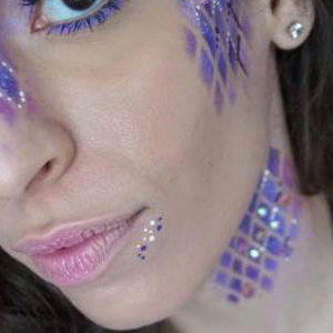Mermaid Adult Face Painting 