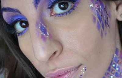 Mermaid Adult Face Painting 