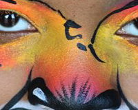 facepaint rainbow tiger 