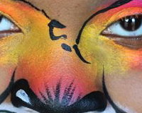 facepaint rainbow tiger 