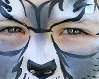 facepainting wolf 