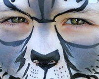 facepainting wolf