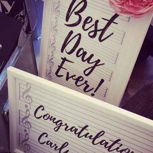 Custom props for a unique photo booth experience!