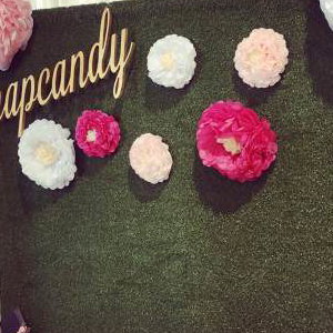 Custom backdrops for themed events