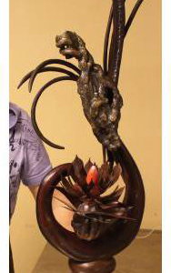 choc sculpture