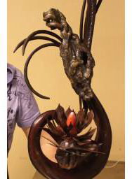 choc sculpture
