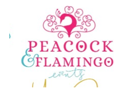 Peacock & Flamingo Events logo