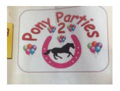 Pony Parties 2 U logo