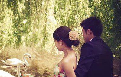 Singaporean couple wedding day shoot in Syon House, London. Engagement and  wedding photography, videography, make up hair service