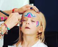 Professional face painter available for all your events