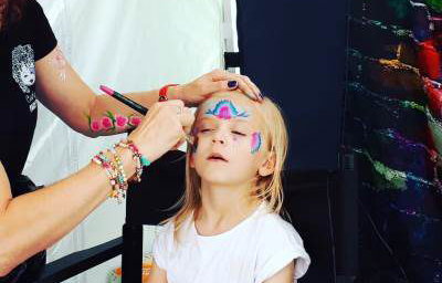 Professional face painter available for all your events