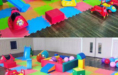 Extras package indoors