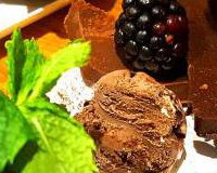 Triple chocolate dessert