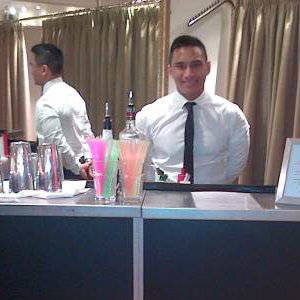 Cocktail Bartender and Bar Unit