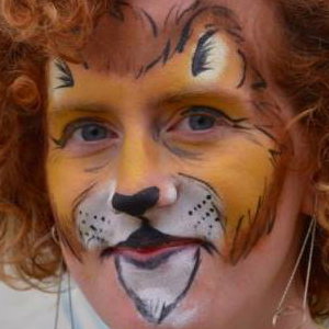 Facepainting Lion Face Folk East