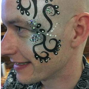 Face paint Fyl Scrolls