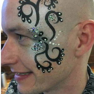 Face paint Fyl Scrolls