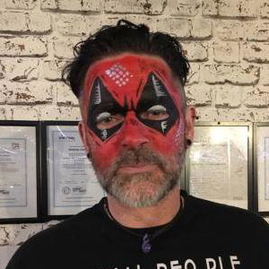 Face paint deadpool adult