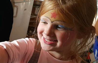 Face paint Caterpillar