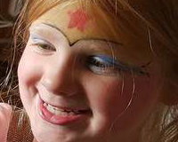 Face paint Caterpillar